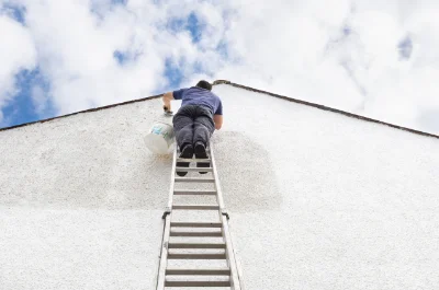 Peinture extérieure à Corbon — façades et ravalement